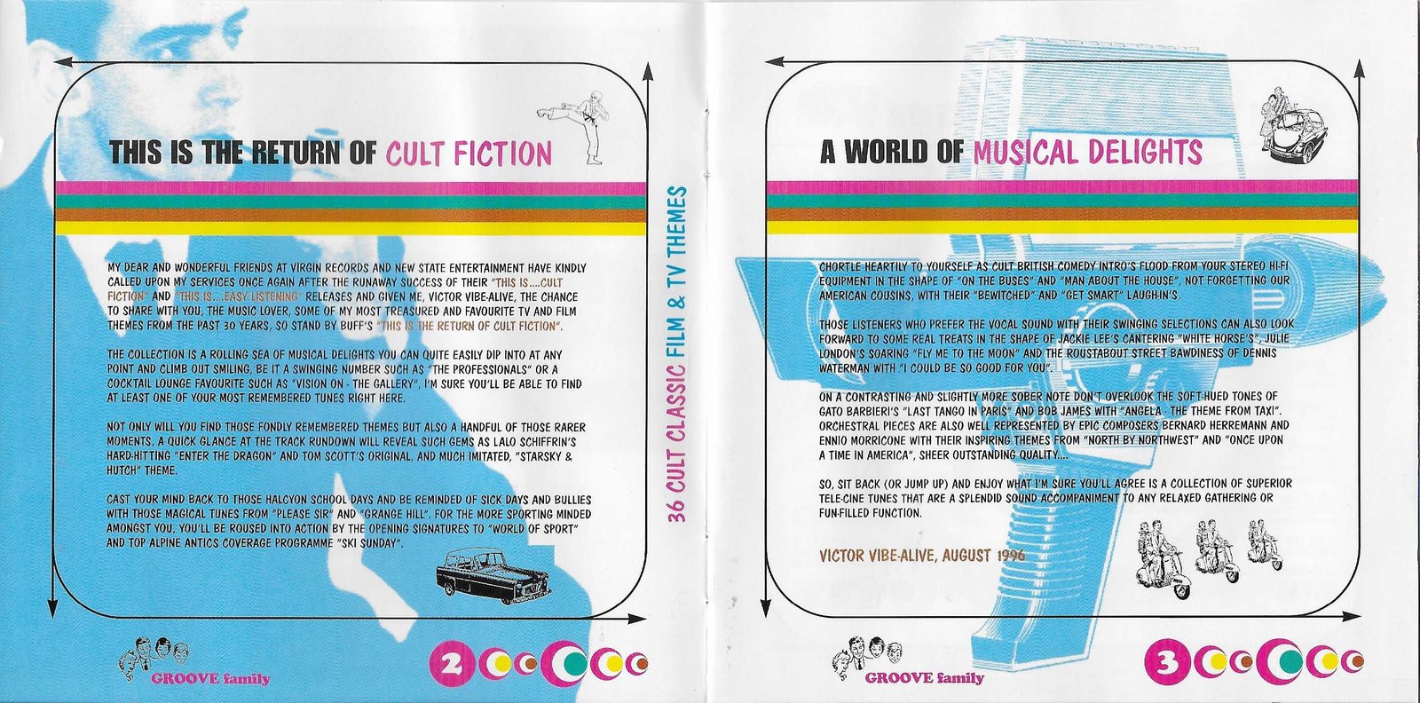 Middle of cover of VTCD 112
